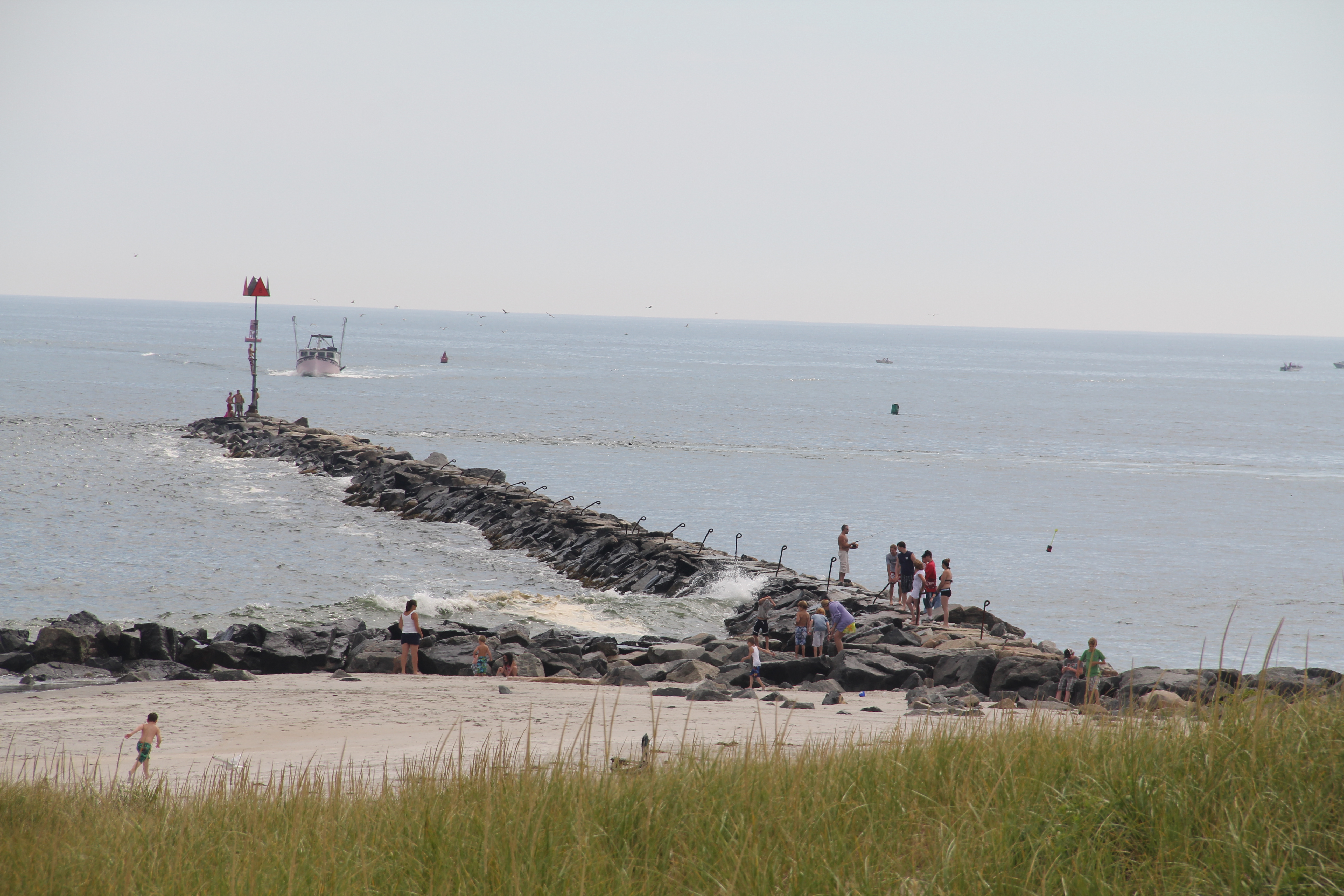 rv at hampton state park jetty