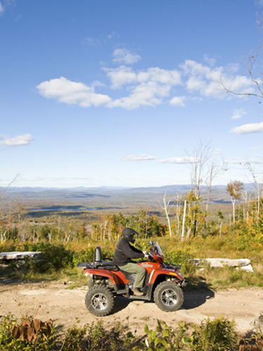 ohrving at jericho mountain state park in fall