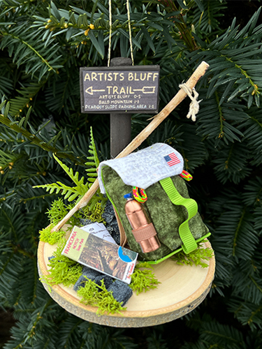 NH State Parks Ornament -Artists Bluff