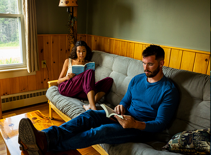 coleman state park couple in marten room at the lodge