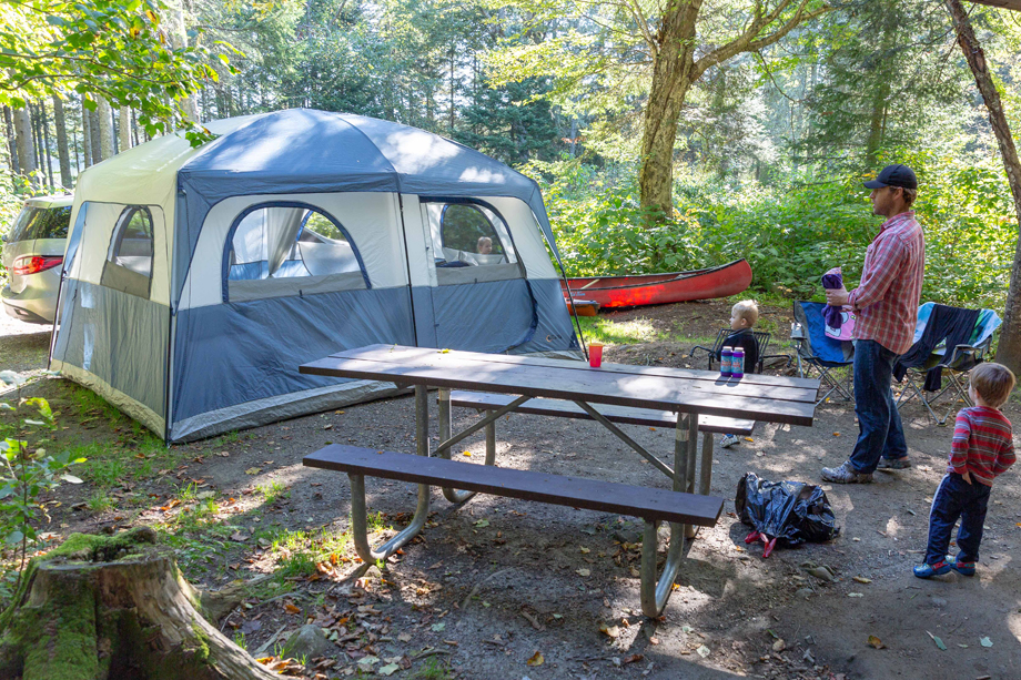 coleman state park campsite