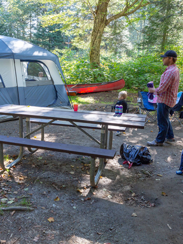 coleman state park campsite