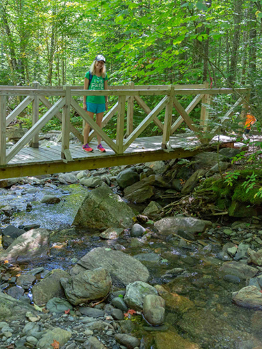 hiking at dixville notch state park
