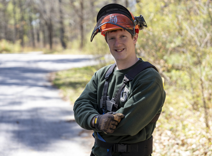 NH State Park Employment Cutting Trees