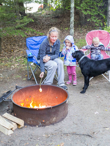 pillsbury state park campfire