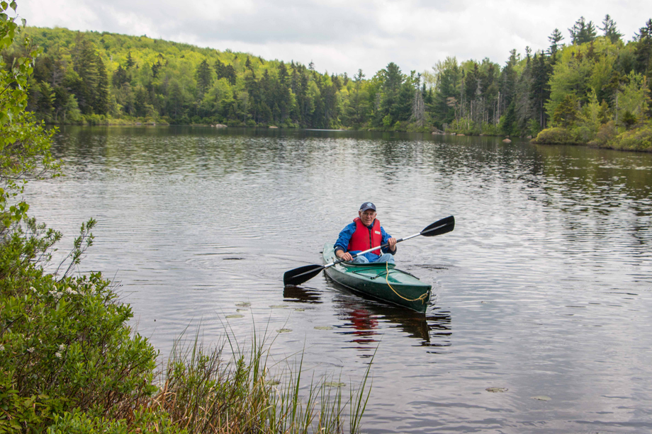 kayaking at pillsbury state park