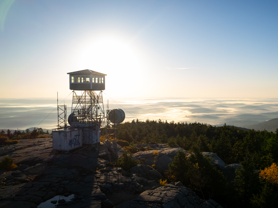 fire tower at rollins state park