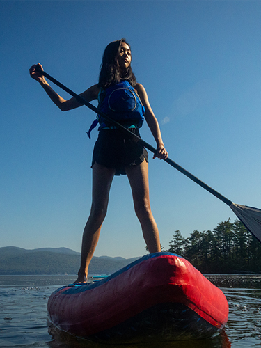 stand up paddle boarding at wellington state park