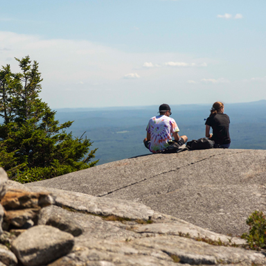 teens on top of mt monadnock