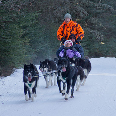 snow mushing in new hampshire