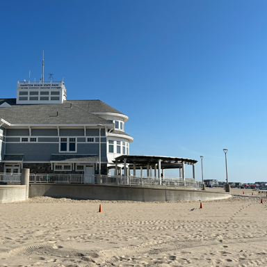 seashell complex at hampton beach summer