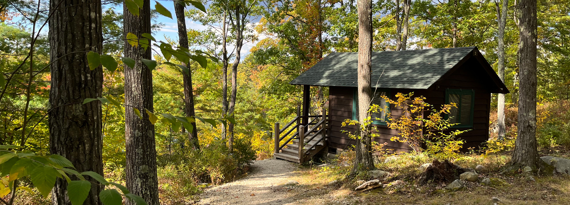 bear hill cabins at bear brook state park