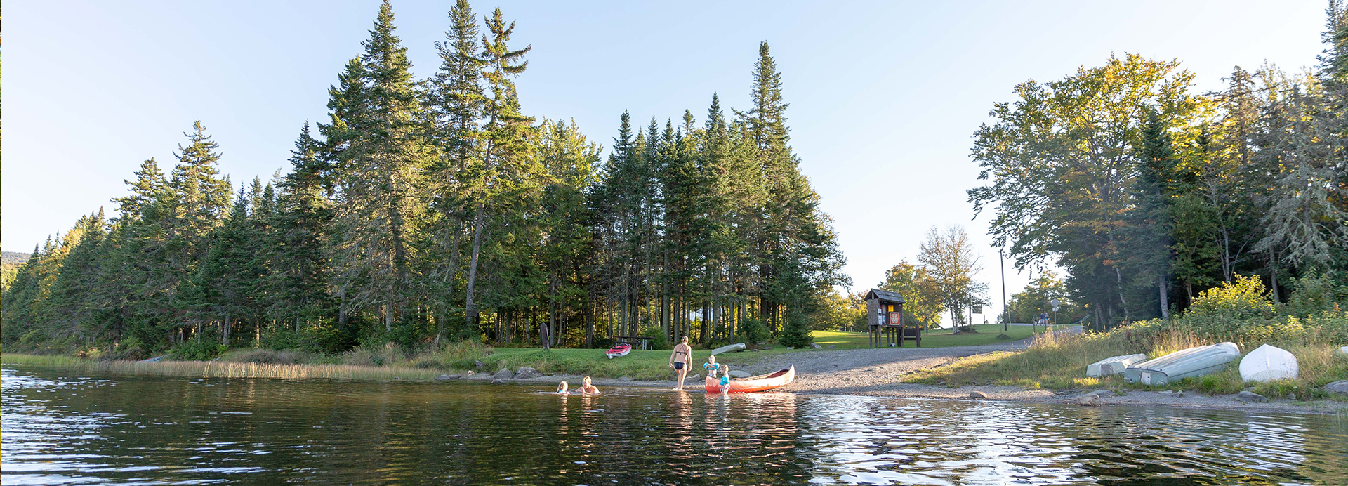 canoeing at coleman state park