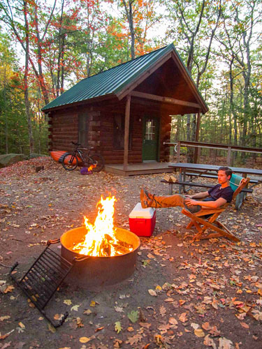 fall camping in nh state parks