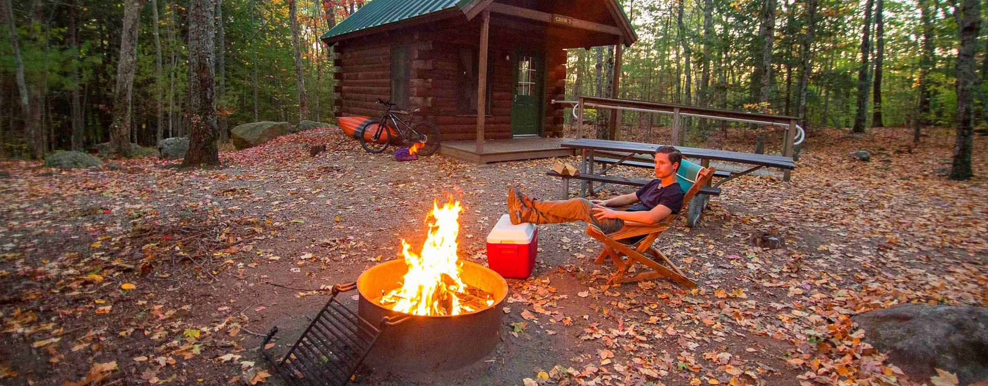 fall camping in nh state parks