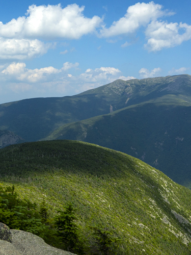 View from the top of cannon mountain at franconia notch state park 