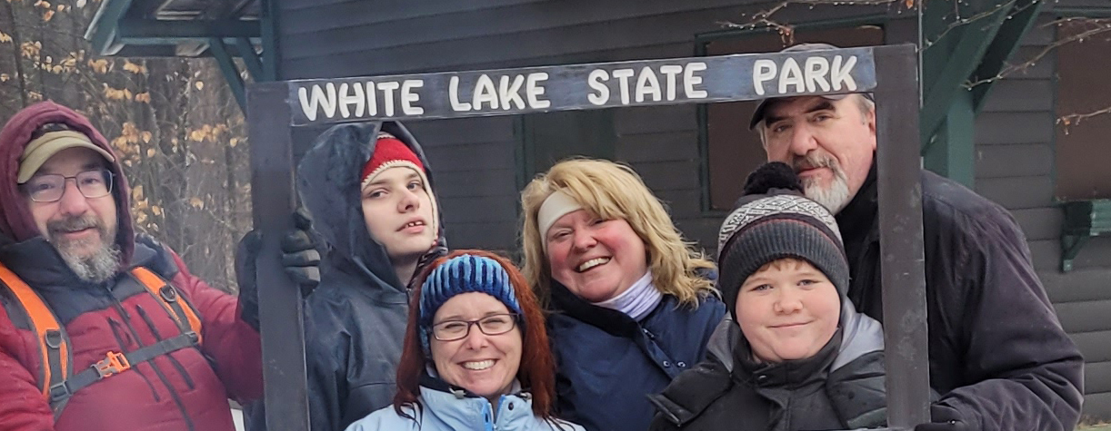 first day hike at white lake state park