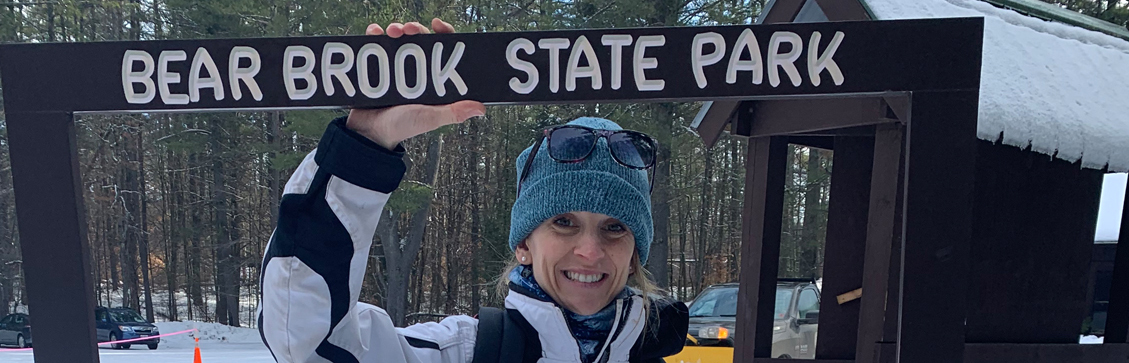 group of ladies at milan hill state park