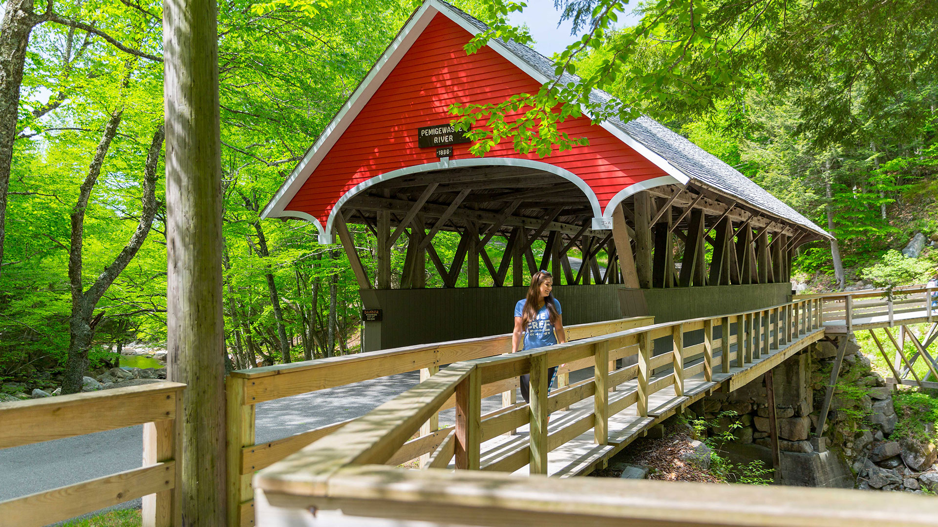 wooden bridge