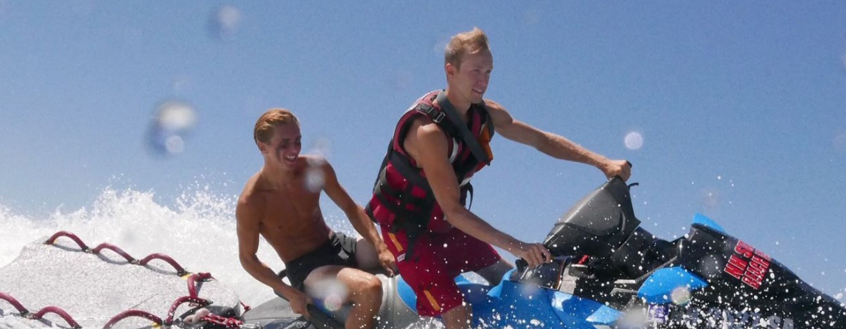 lifeguards on jetski