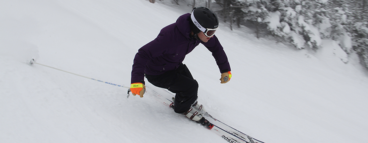 skiing at cannon mt