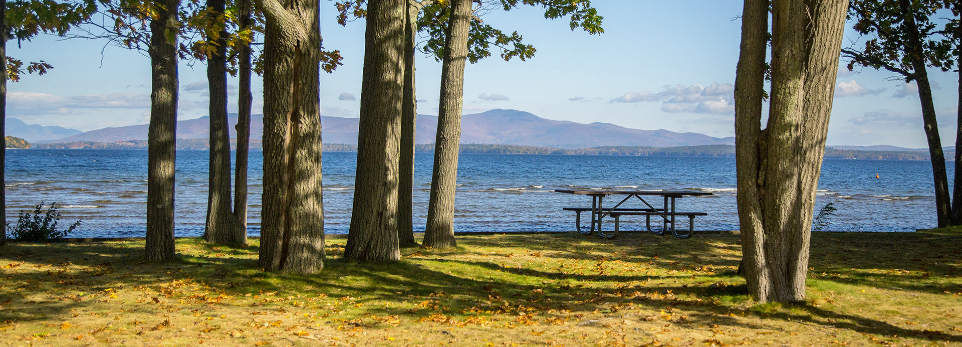 RV at ellacoya state park campground