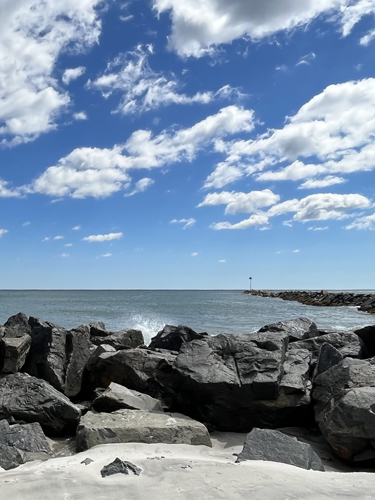 hampton beach south state park  ocean view