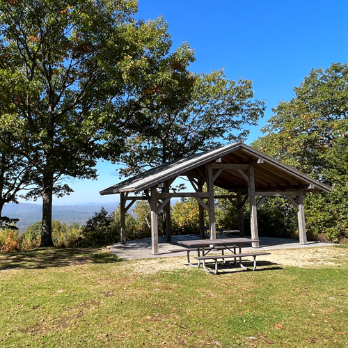 winslow state park pavilion early fall