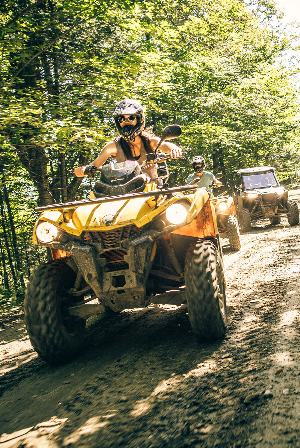 ohrv trail riding in the great north woods