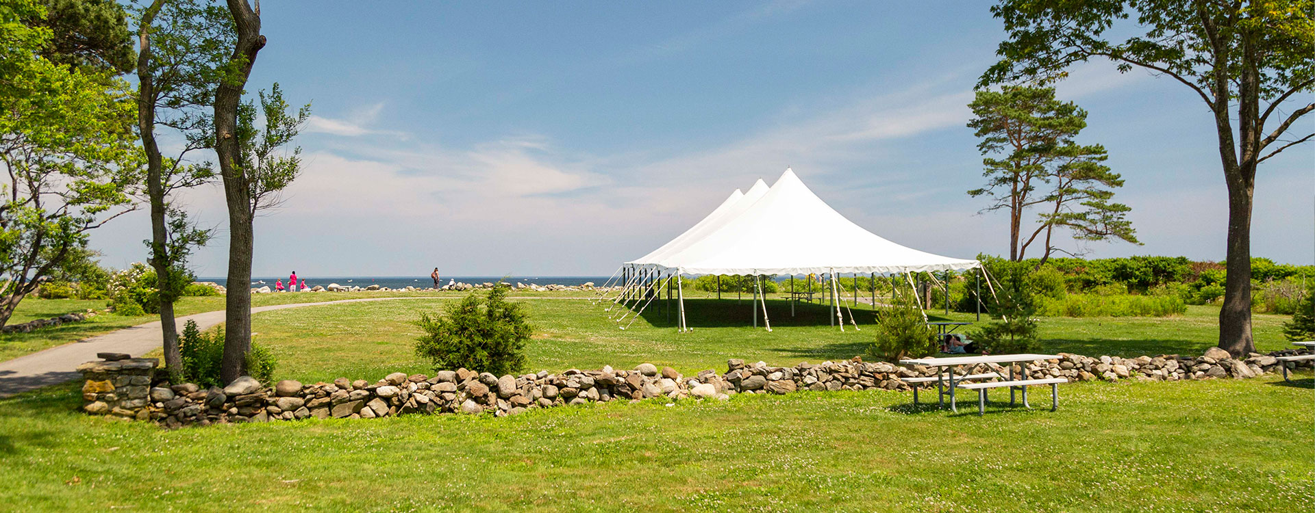 pavilion and group use area at odiorne point state park