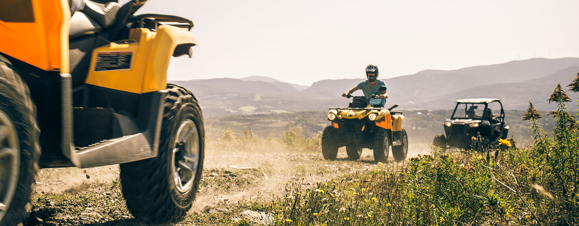 ohrv trail riding in the great north woods