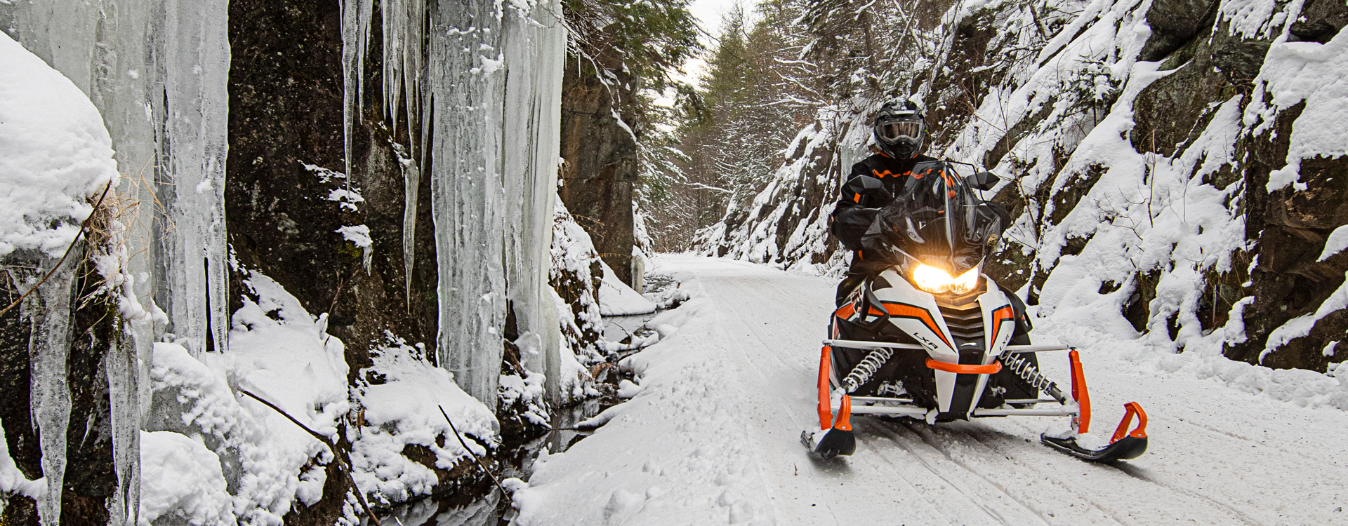 snowmobiling in northern new hampshire