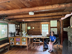 sca ranger in park building for nature program