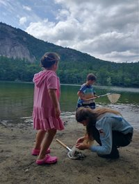 sca ranger at echo lake franconia notch state park