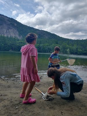 sca ranger at echo lake franconia notch ponding