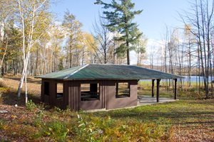 Empty pavilion