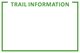 blank trail information sign
