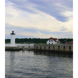 fort constitution with view of lighthouse