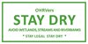 OHRVers stay dry sign