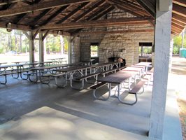 Empty pavilion