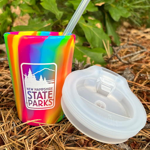 rainbow colored cup