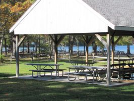 Empty pavilion