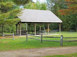 Empty pavilion